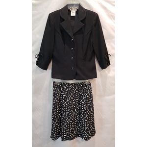 D.B.Y. Ltd. 2-Piece Skirt and Jacket Set - Size 8 - EUC